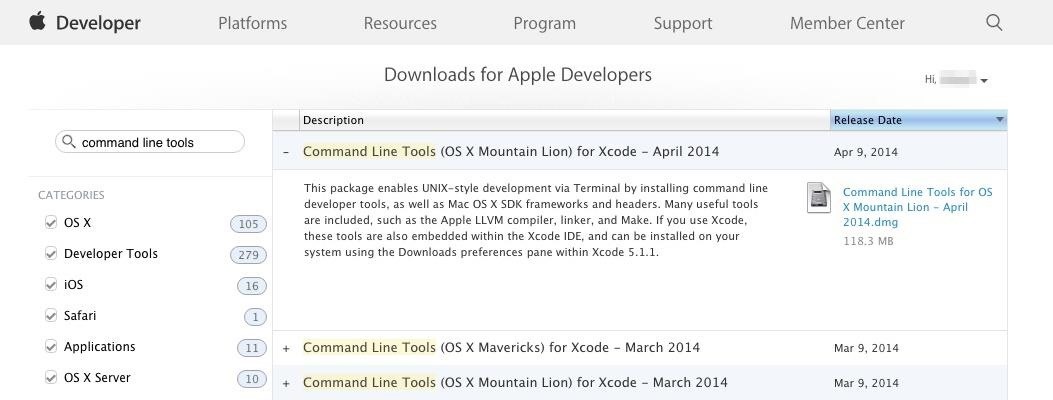 Download Xcode For Mac Os X 10.8.5