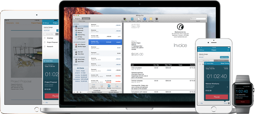 My invoices for mac